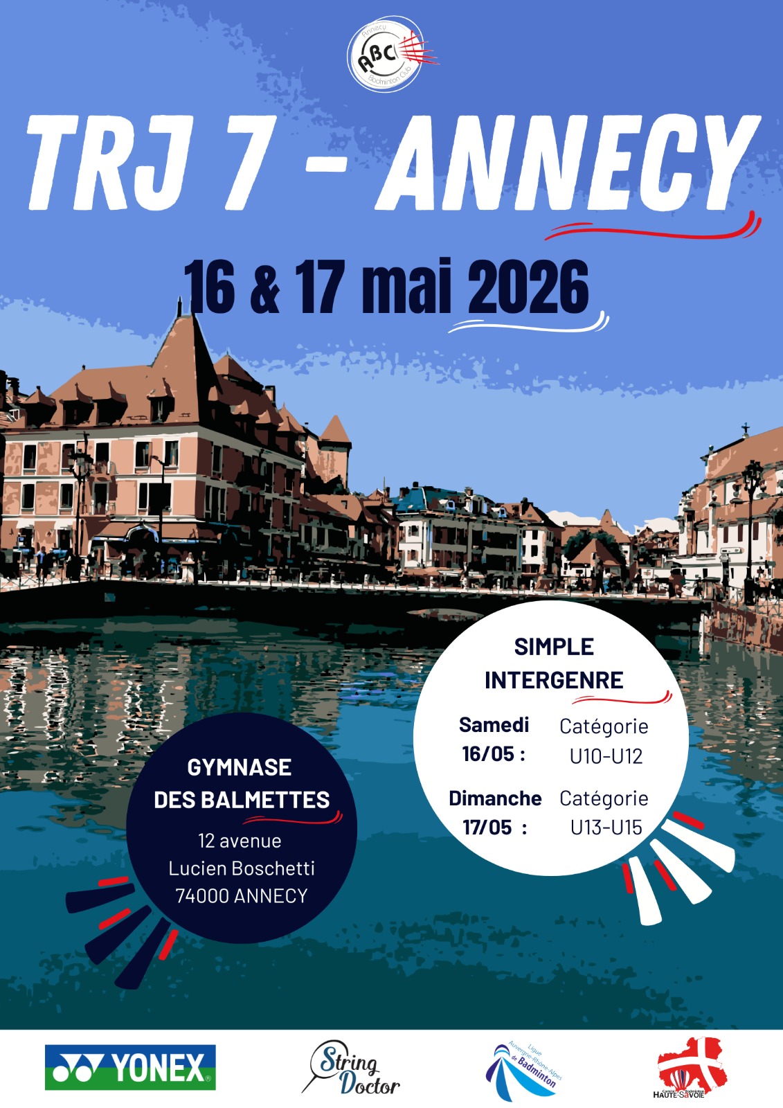 Circuit Jeune Régional AURA - TRJ 7 AURA 2025/2026 - Annecy